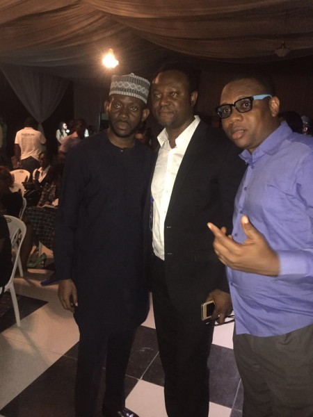 2face Idibia's manager, Efe Omoregbe in the building