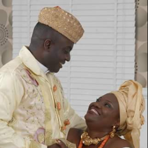 Asu Ekiye and wife