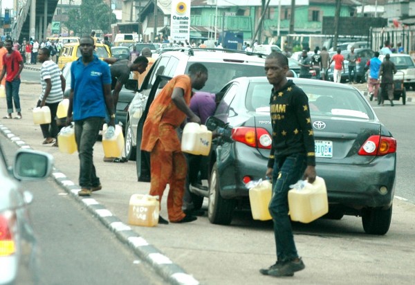 Black marketers in Lagos.