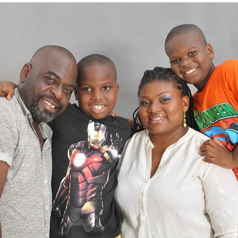 Funsho wife and kids