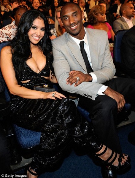 Kobe Bryant and his wife Vanessa