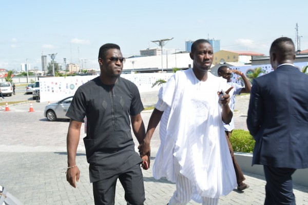 Ayeni Adekunle (in white Agbada)