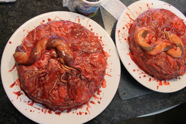 Placenta cake