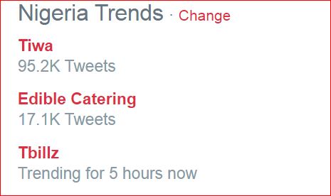 Tiwa Savage_Nigeria Trends