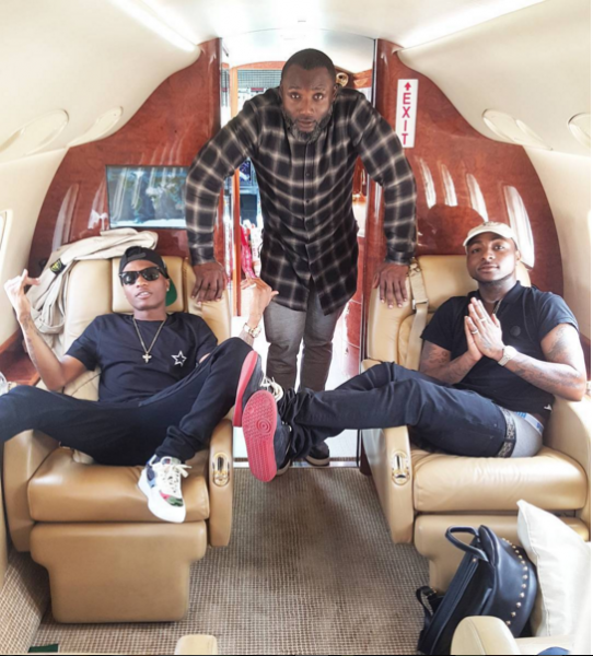 Wizkid, Davido and Kamol