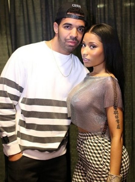 The once rumoured lovebirds have had to maintain a distance due to Drake's feud with Nicki's boyfriend, Meek Mill
