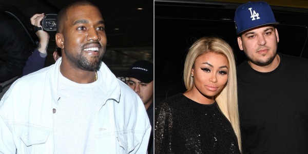 kanye west rob kardashian blac chyna