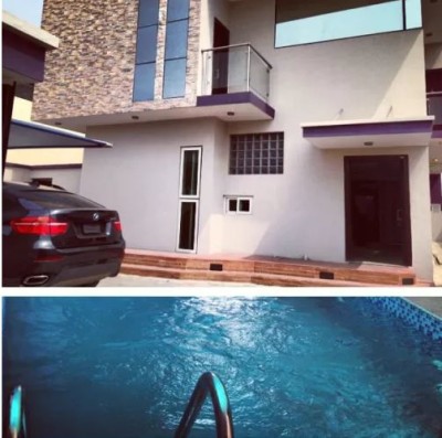 A view of the house.