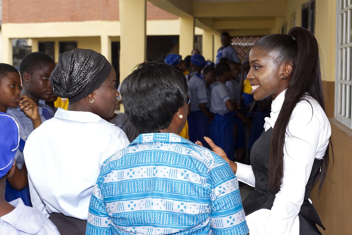 Girls Academy students