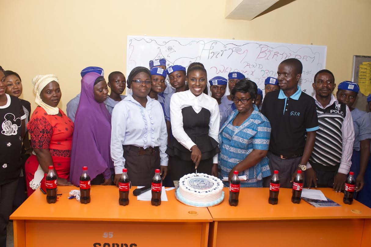 Girls Academy students