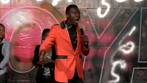 Akpororo will also be cracking jokes at the music and comedy concert. Credit: Giphy