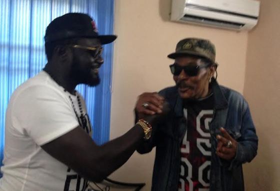 Ayiri Emami and Majek Fashek. Photo: Filed