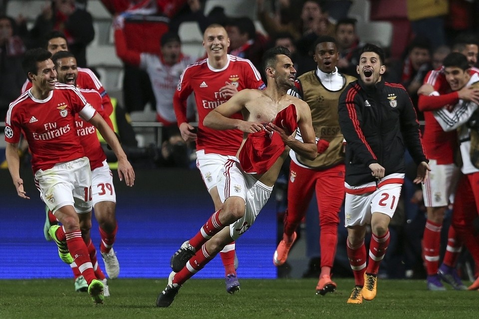 Benfica FC. Photo: AFP