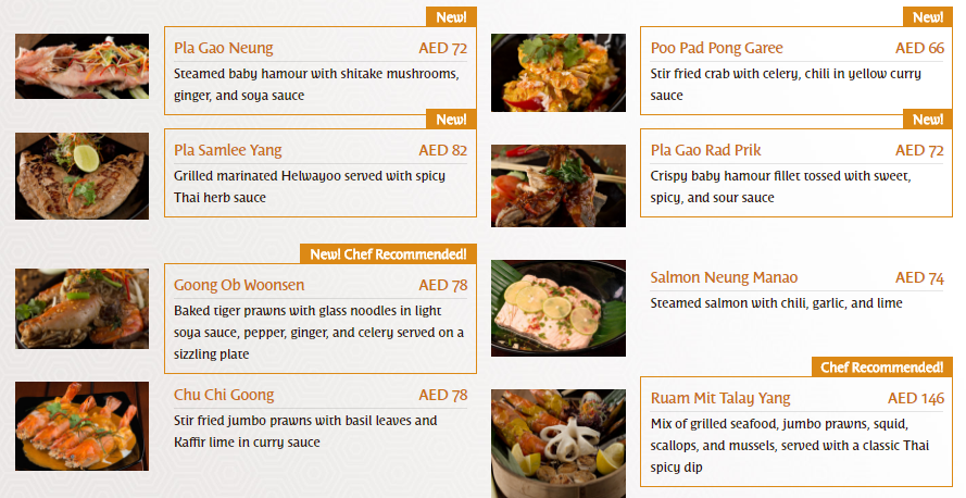 Note that AED 72 is worth N4k. Photo: Tripadvisor