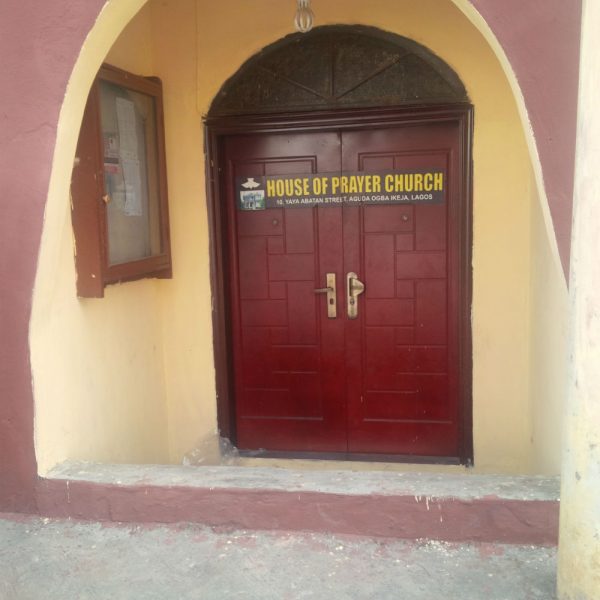 House of fire church was locked at the time of visit