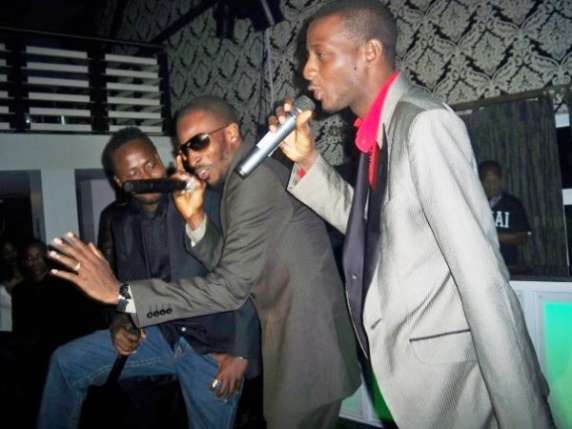 Jahbless 9ice and ID Cabasa performing way back
