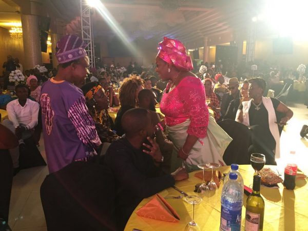 Orlando Julius and wife