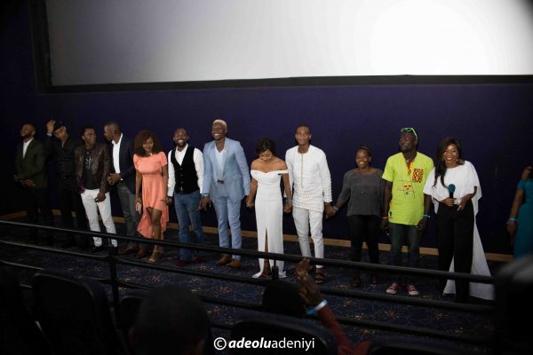 The cast take a bow