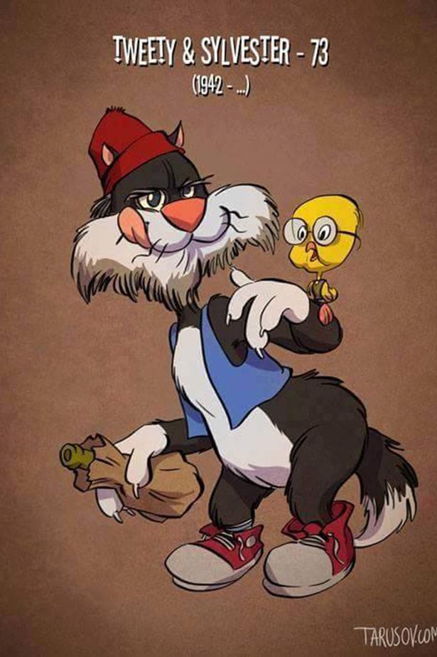 Tweety-and-Sylvester-Old