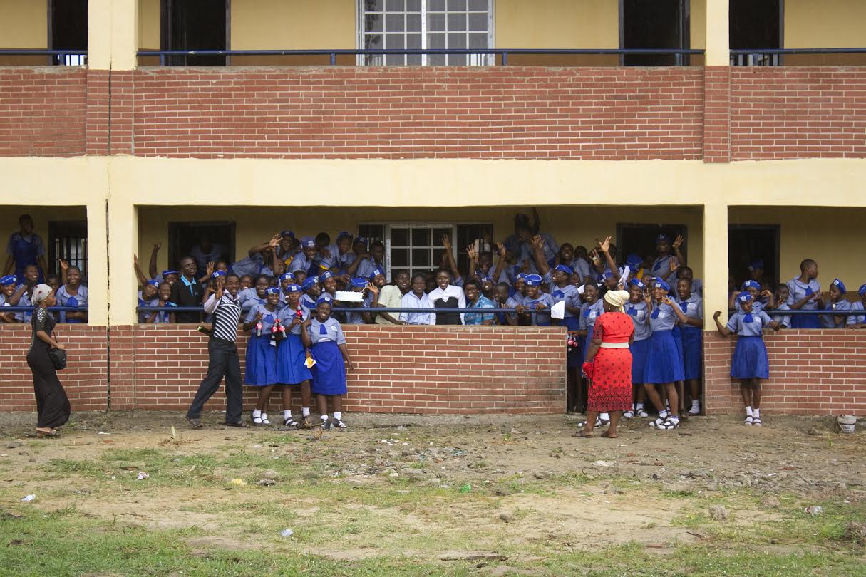 Girls Academy students