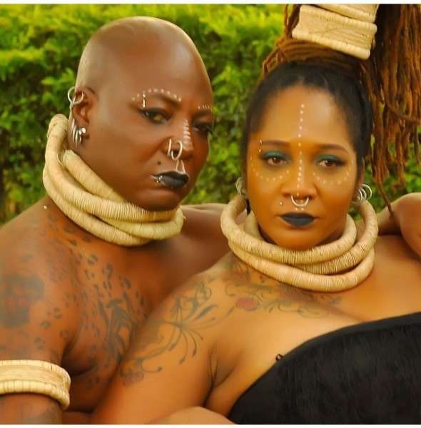 Charly Boy and Lady Di have been married for almost four decades