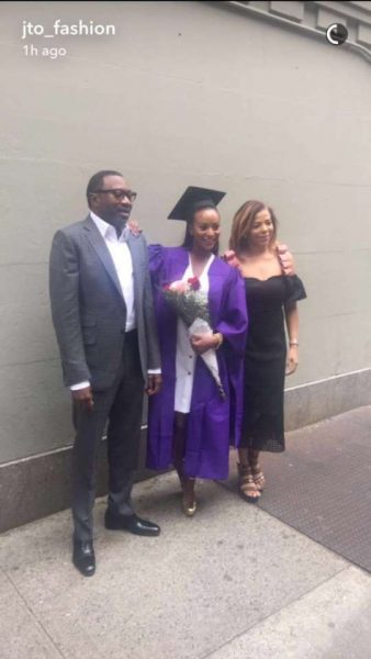 Cuppy with dad and mum