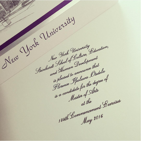 snapshot of cuppy's certificate