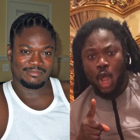 Daddy showkey's new look vs old look