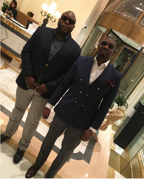 Bizzle and Don Jazzy.
