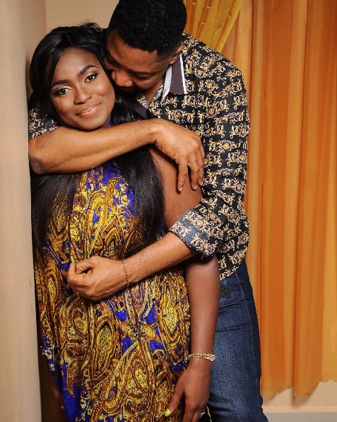 Ernest doting on wife