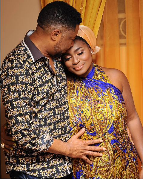 Ernest and Evi share affectionate hug