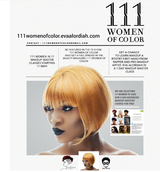 eva alordiah makeup venture