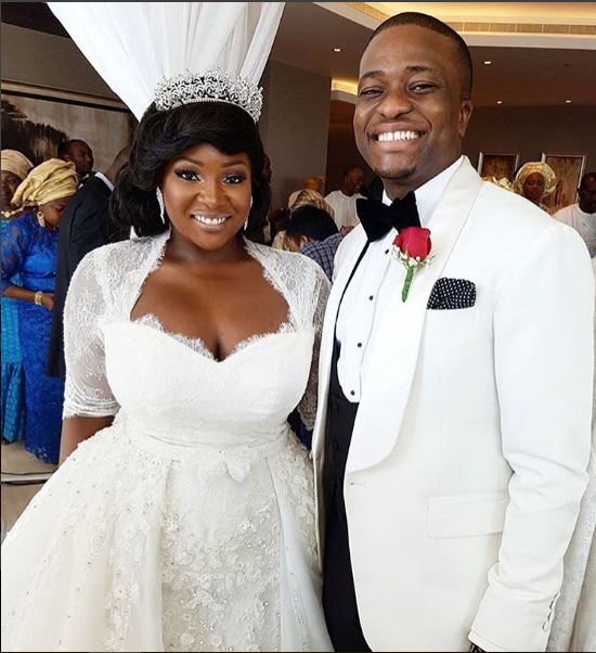 Newly married, Tolu and Tunde Demuren. Photo: IG