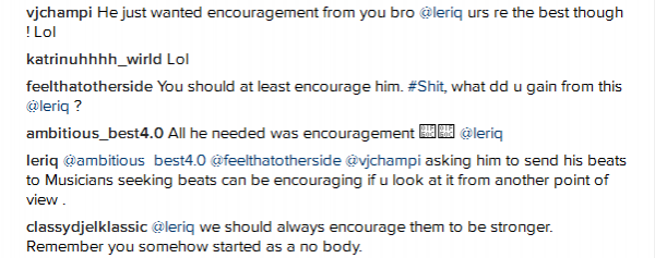 Some of the attacks on Leriq