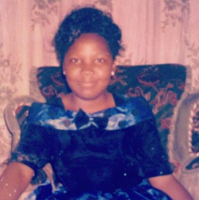 Sasha P as a teenager.