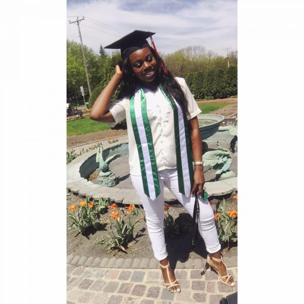 Ras Kimono's daughter, Sennami becomes a graduate. Photo:Facebook