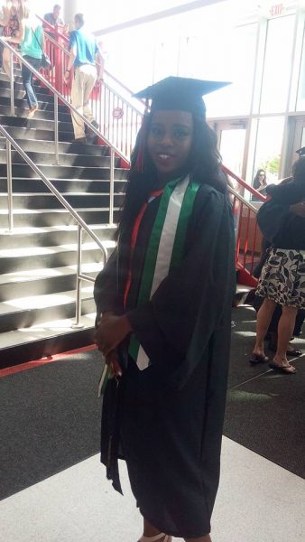 Ras Kimono's daughter, Sennami becomes a graduate. Photo:Facebook