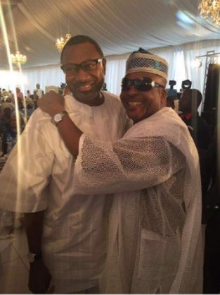 Femi Otedola and Shina Peters.