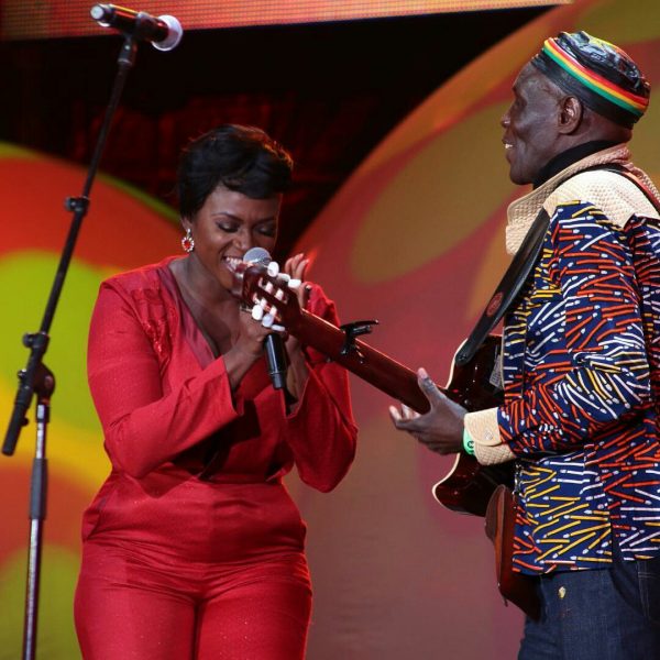 Waje didn't disappoint with her performance