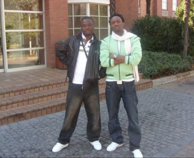 Zeez and his ex manager, Tunde Peters