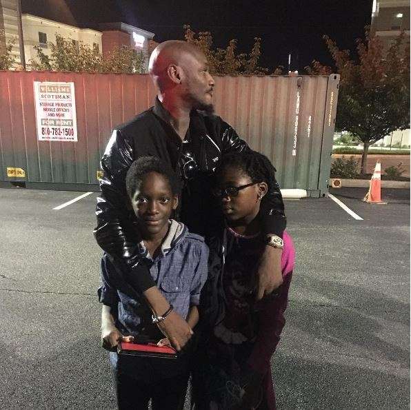 Photo of 2face's recent visit of his kids in the US