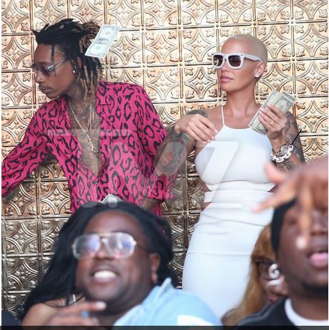 Amber Rose and Wiz