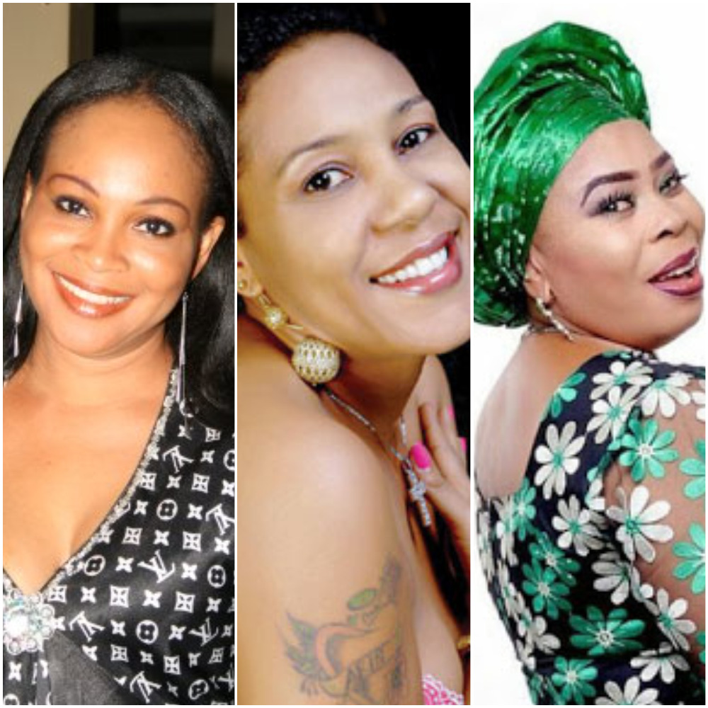 Bukky Wright, Toyin Adewale,Shan George (collage)