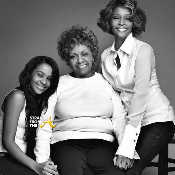 Cissy with Bobbi Kristina and Whitney