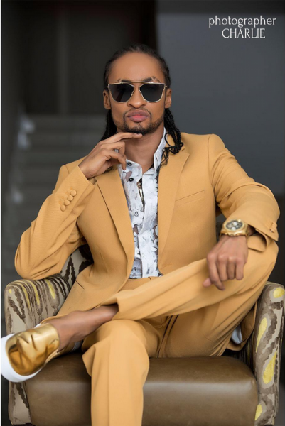 Denrele in rare outfit in celebration of 33rd birthday