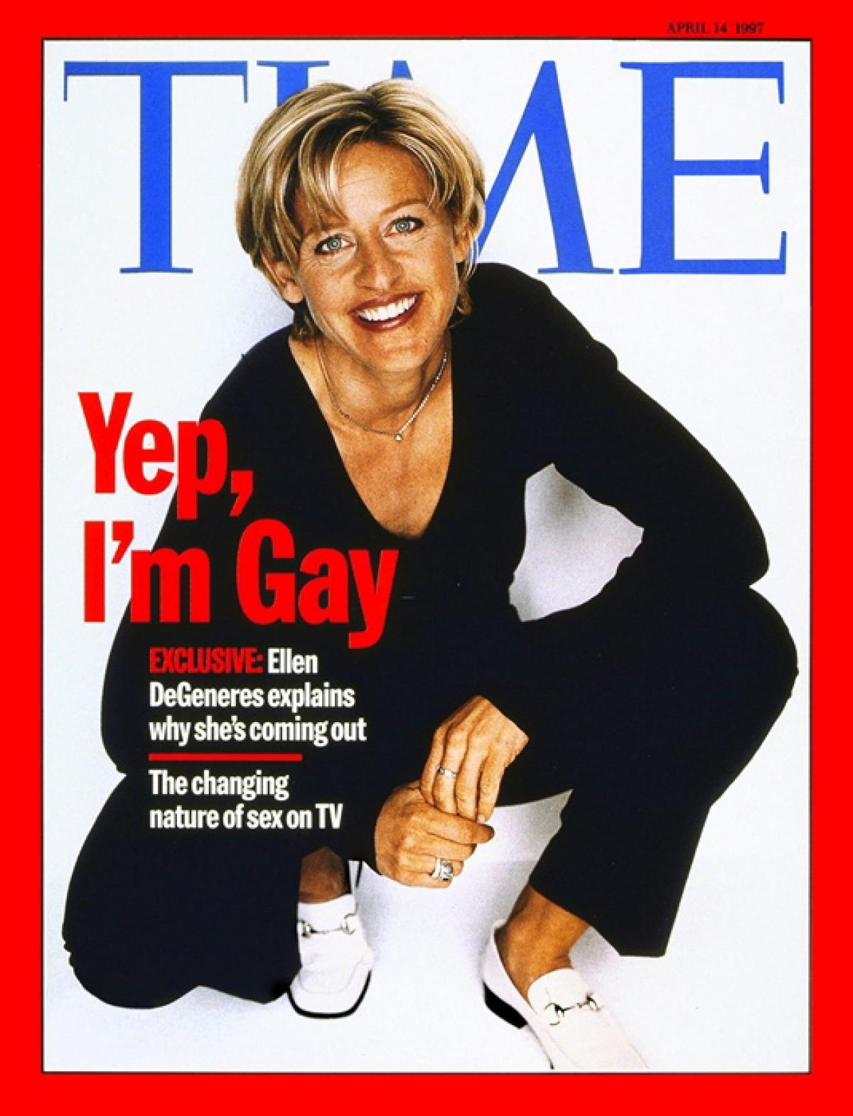 Ellen on Time Magazine cover