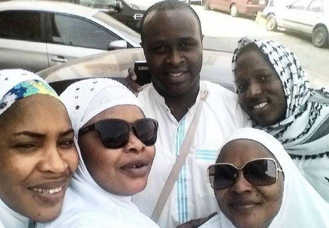 Femi Adebayo, Moji Olaiya,Fathia Balogun & Dayo Amusa In Mecca Saudi Arabia