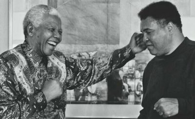 Gone but never to be forgotten. Nelson 'Madiba' Mandela and Muhammed Ali