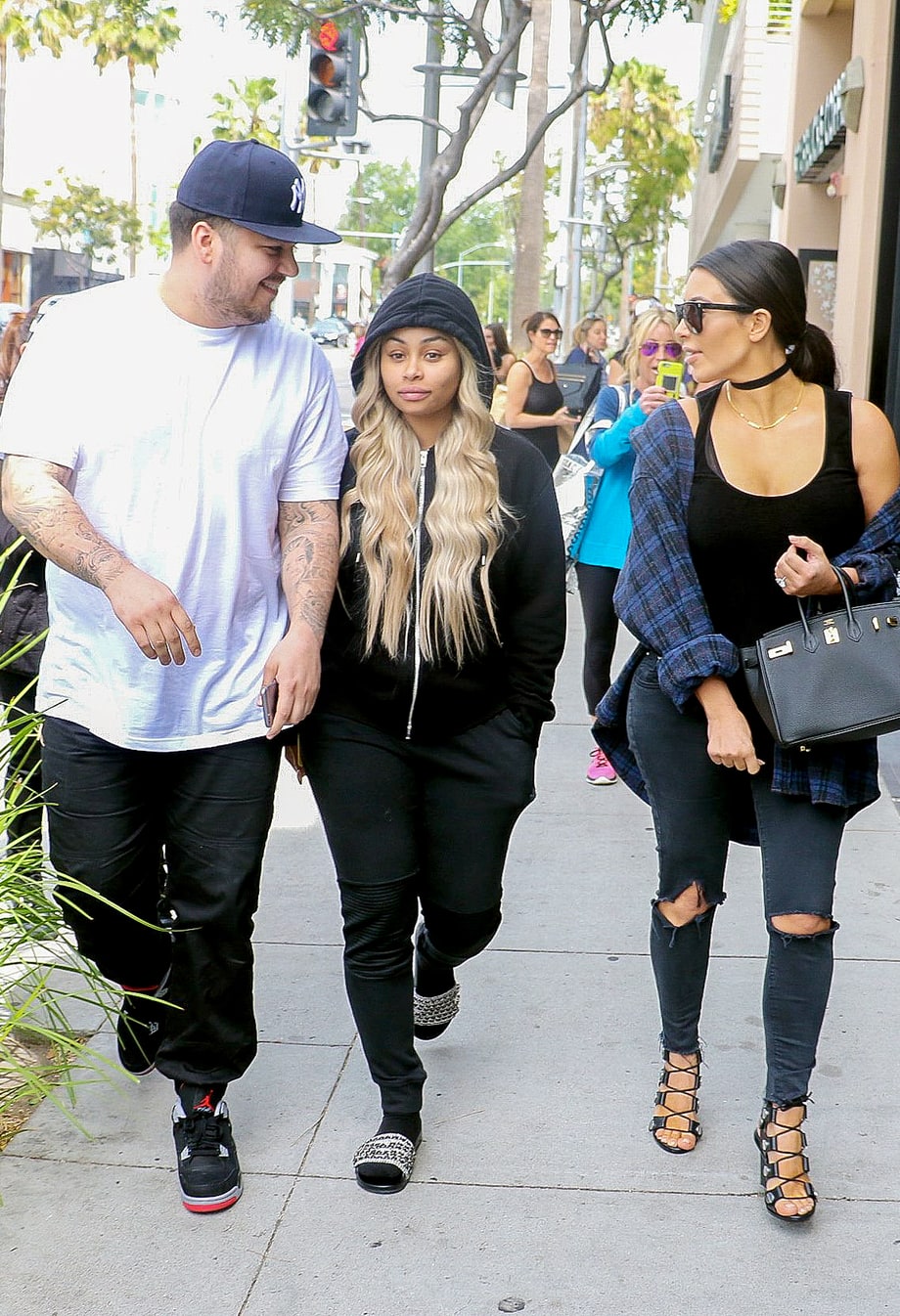 Kim, Rob Kardashian, Black Chyna