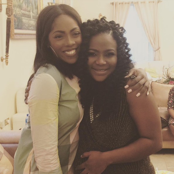 Tiwa Savage and Lami Phillips